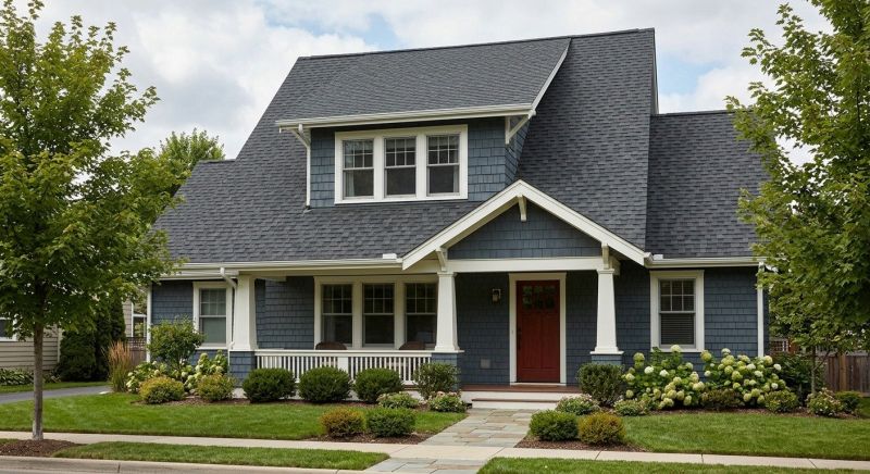 A Frame Roof Installation in Hawley, PA