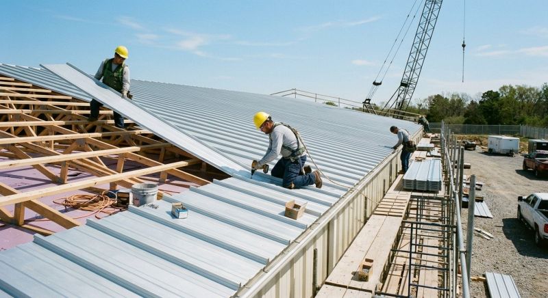 Aluminum Roof Installation in Forest City, PA