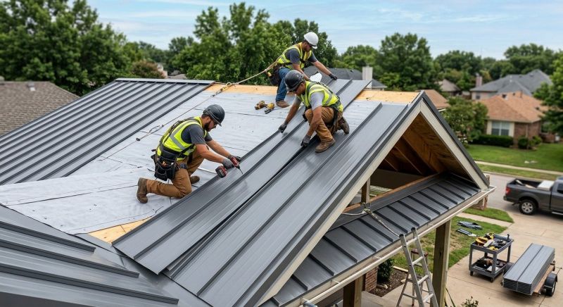 Aluminum Roof Installation in Hawley, PA