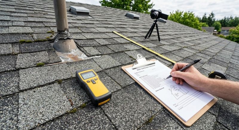 Asphalt Roof Inspection in Pike County, PA