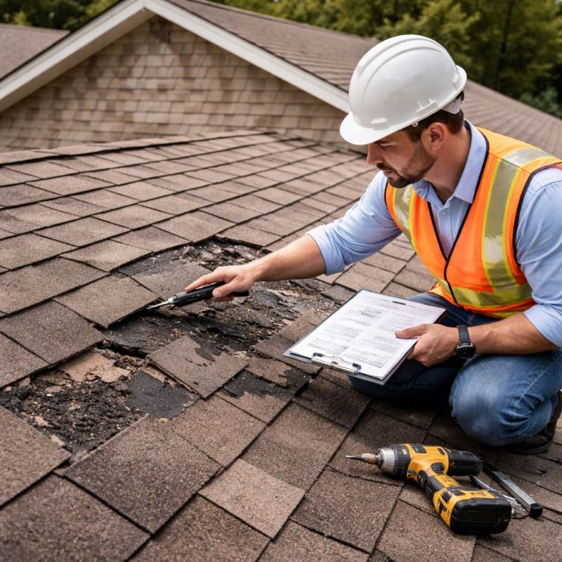 Asphalt Roof Inspection in Tobyhanna, PA