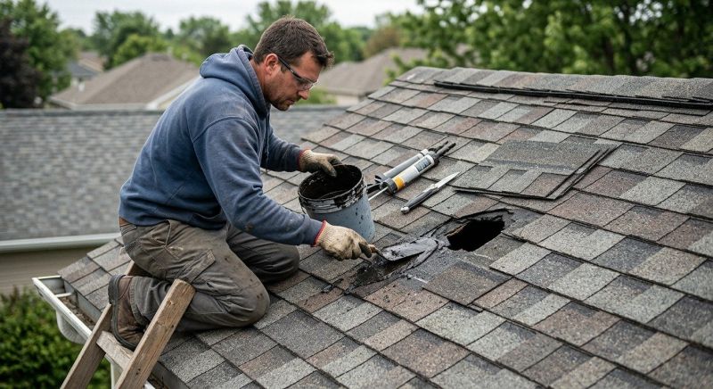 Asphalt Roof Leak Repair in Dingmans Ferry, PA