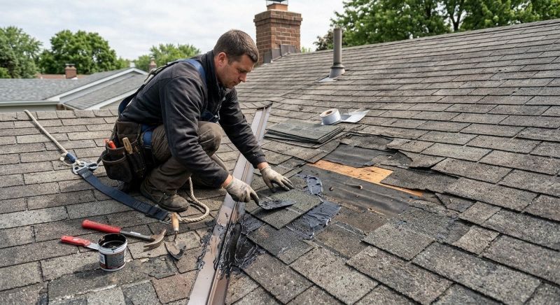 Asphalt Roof Leak Repair in Lakeville, PA