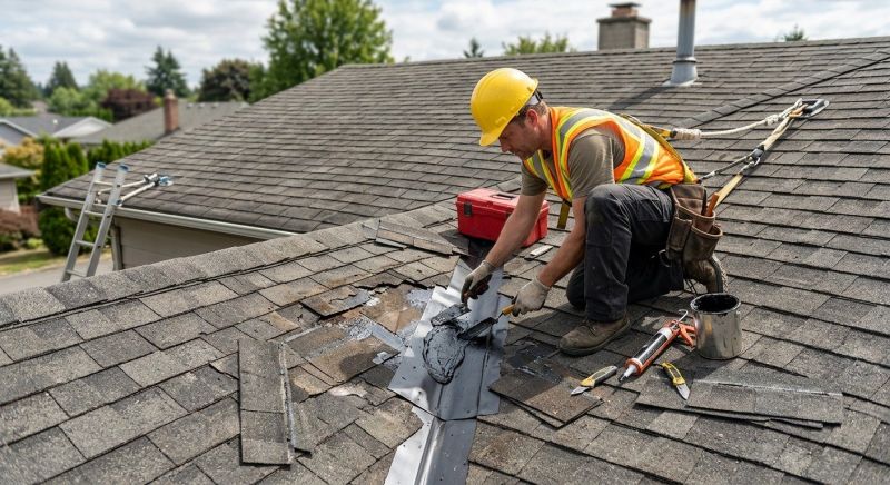 Asphalt Roof Leak Repair in Moscow, PA