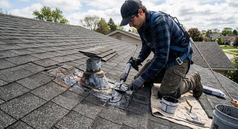 Asphalt Roof Leak Repair in Peckville, PA