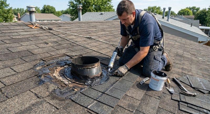 Asphalt Roof Leak Repair in Taylor, PA