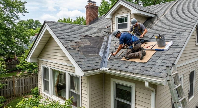 Asphalt Roof Repair in Lakeville, PA