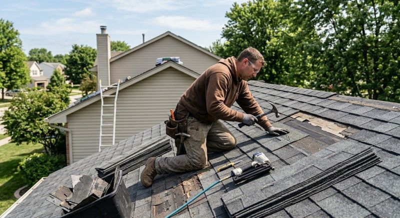 Asphalt Roof Repair in Tafton, PA