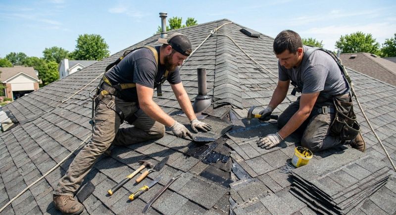 Asphalt Roof Repair in Tafton, PA