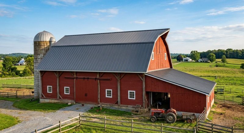 Barn Roof Replacement in Bushkill, PA