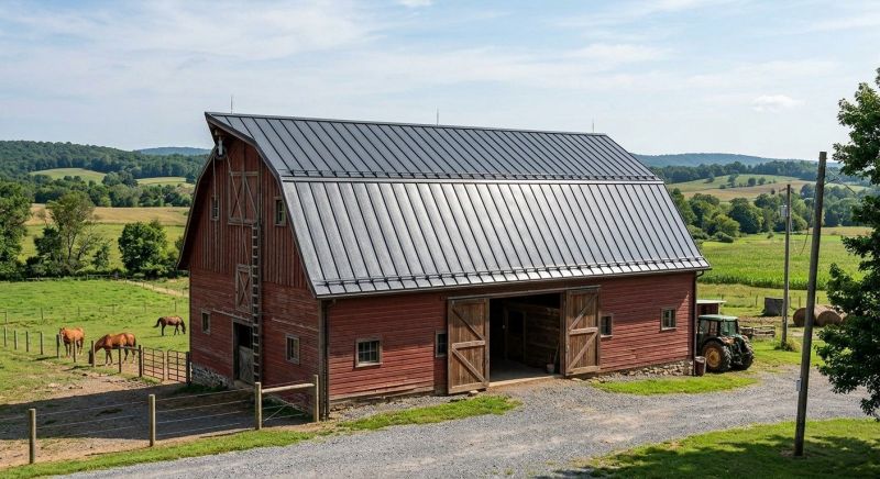 Barn Roof Replacement in Lake Ariel, PA