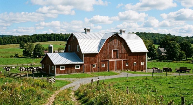 Barn Roof Replacement in Pleasant Mount, PA