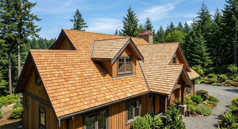 Cedar Roof Installation in Lakeville, PA
