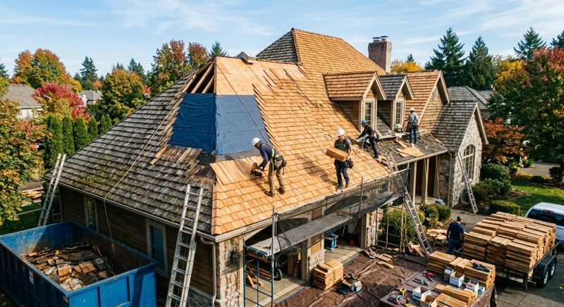 Cedar Roof Replacement in Pike County, PA