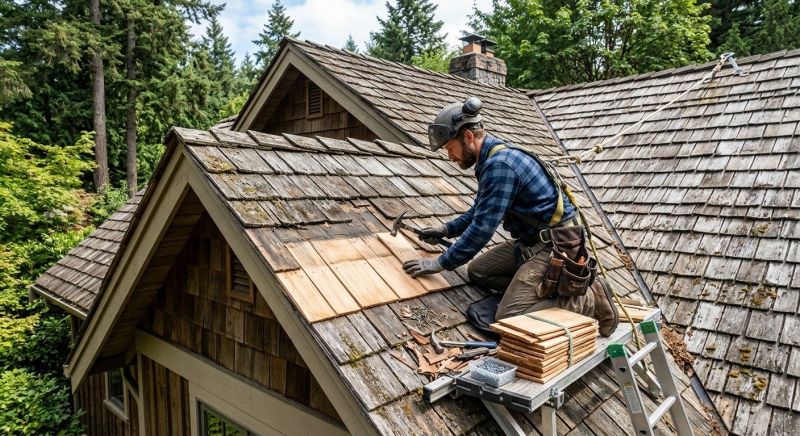 Cedar Shingles Repair in Clifford, PA