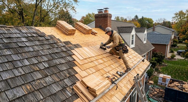 Cedar Shingles Replacement in Milford, PA