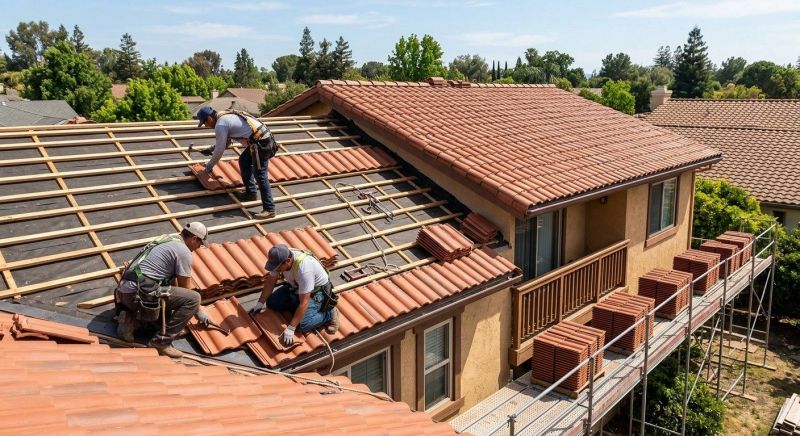 Clay Roof Installation in Lakeville, PA