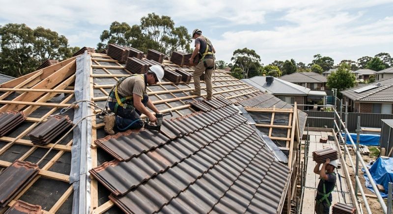 Clay Roof Installation in Newfoundland, PA