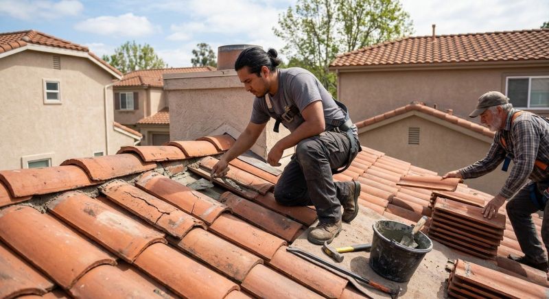 Clay Roof Leak Repair in Hawley, PA