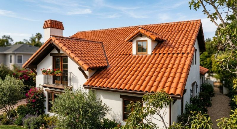 Clay Tile Roofing Installation in Hawley, PA