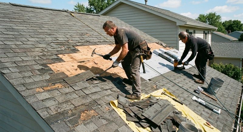 Damaged Roof Repair in Equinunk, PA