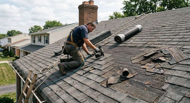 Damaged Roof Repair in Peckville, PA