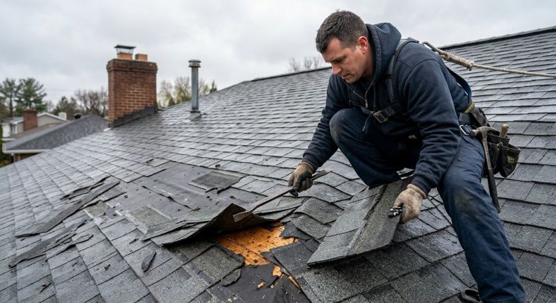 Damaged Roof Replacement in Lakeville, PA