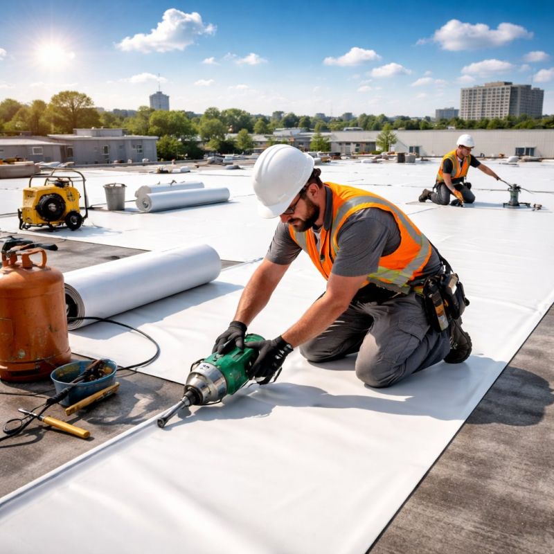 Epdm Roof Installation in Forest City, PA