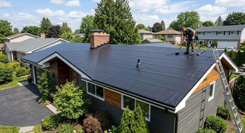 Epdm Roof Installation in Peckville, PA