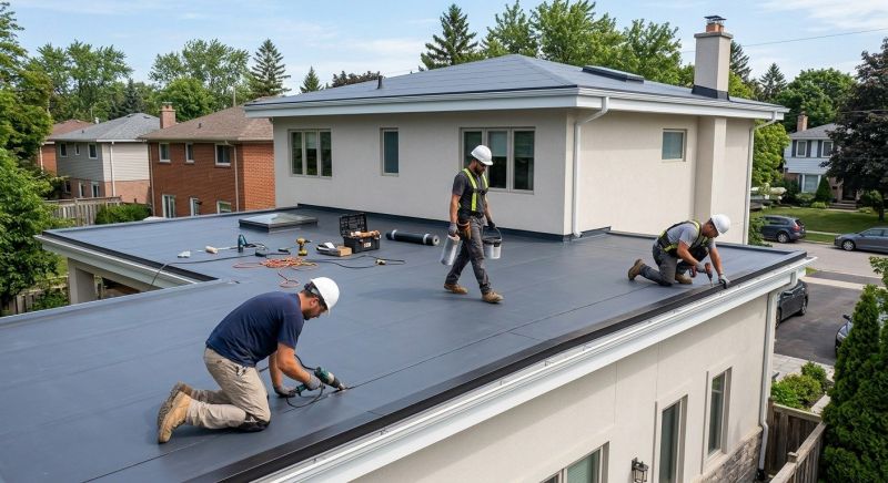Epdm Roof Installation in Wayne County, PA