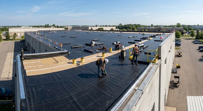 Flat Roof Installation in Equinunk, PA