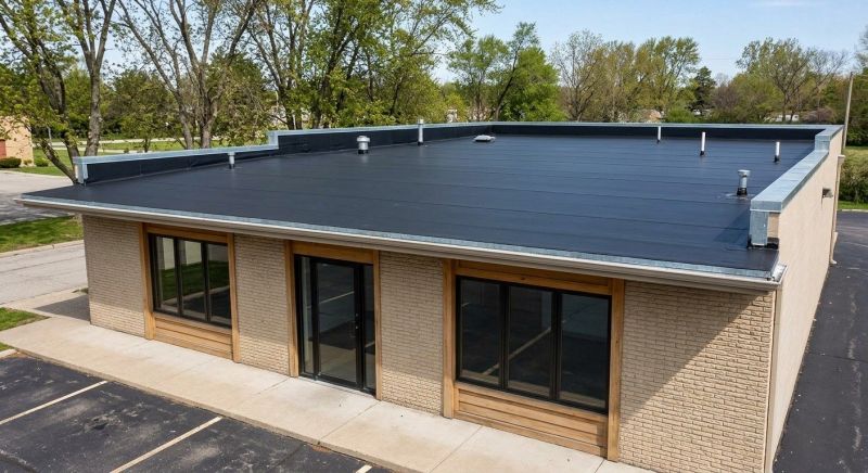 Flat Roof Installation in Tafton, PA