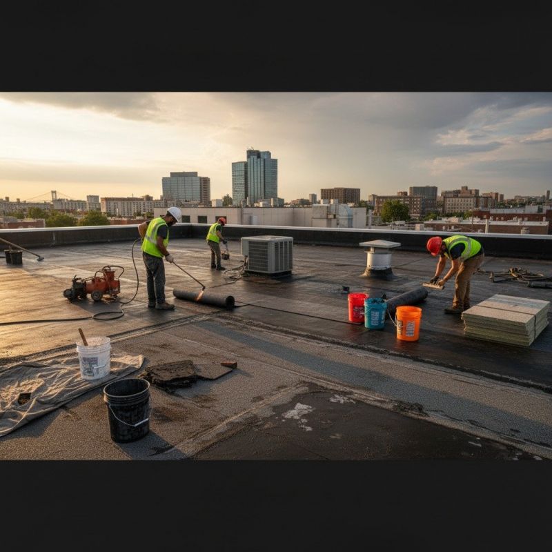 Flat Roof Repair in Damascus, PA