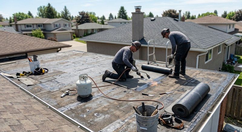 Flat Roof Repair in Lakeville, PA
