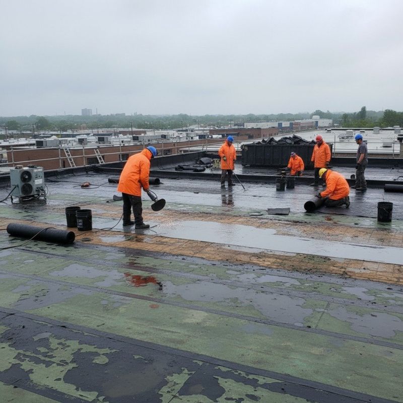 Flat Roof Repair in Taylor, PA