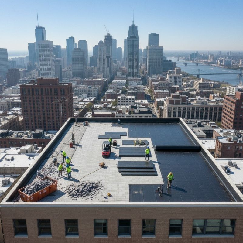 Flat Roof Replacement in Eldred, NY