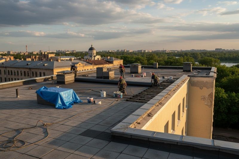 Flat Roof Replacement in Peckville, PA