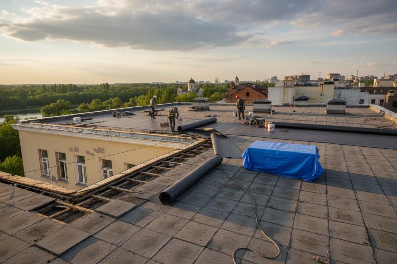 Flat Roof Replacement in Pleasant Mount, PA