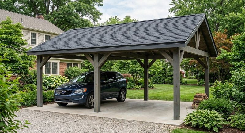Garage Roof Installation in Hawley, PA