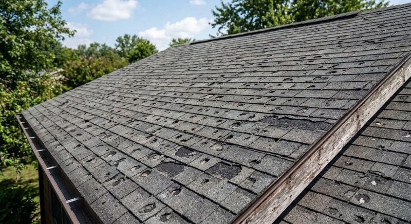 Hail Damage Roof Repair in Damascus, PA