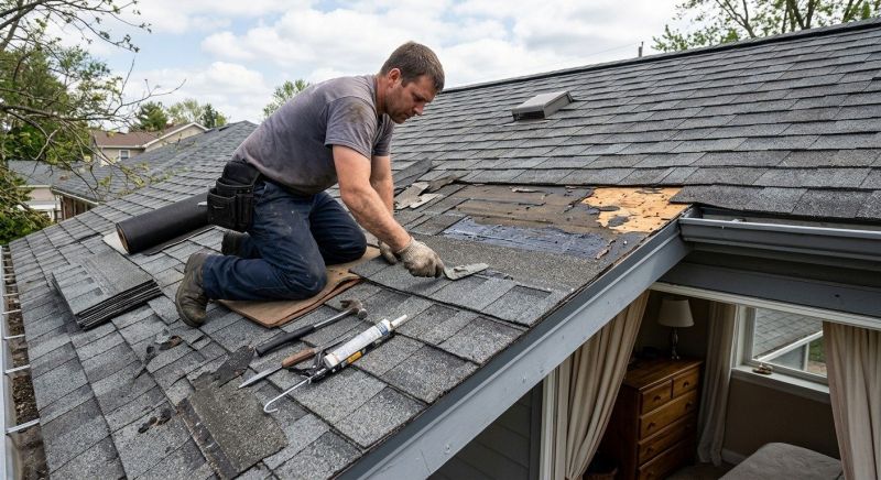 House Roof Repair in Bushkill, PA