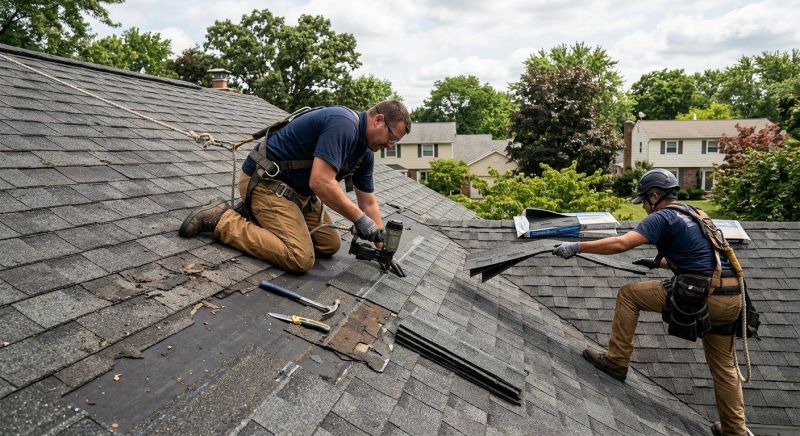 House Roof Repair in Lakeville, PA
