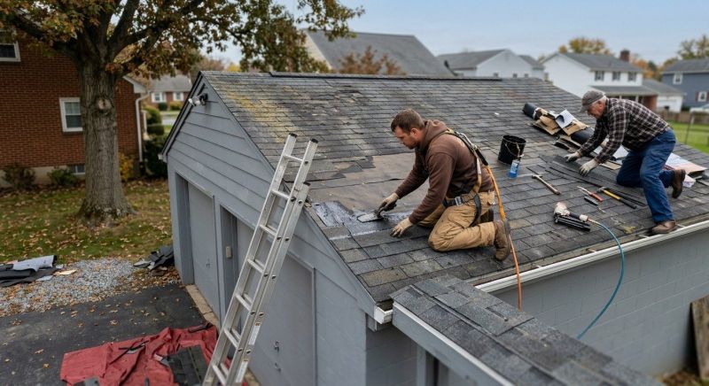 House Roof Repair in Peckville, PA