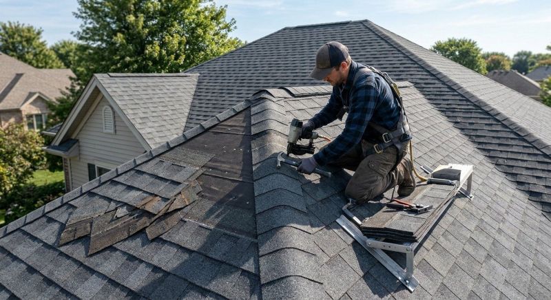House Shingles Repair in Hawley, PA