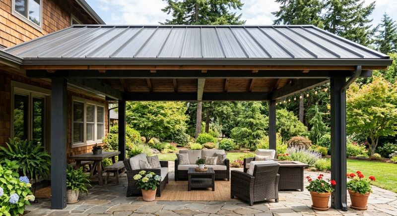 Metal Patio Roof Repair in Hawley, PA