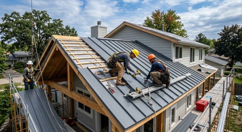 Metal Roof Installation in Lake Ariel, PA