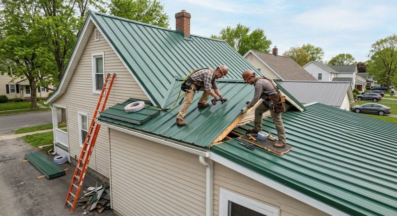 Metal Roof Repair in Bushkill, PA