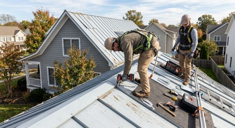 Metal Roof Repair in Lake Ariel, PA