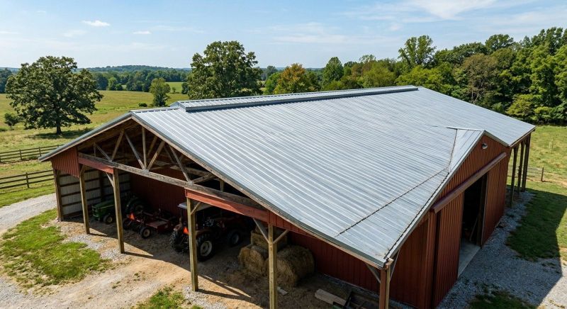 Pole Barn Roof Repair in Eldred, NY