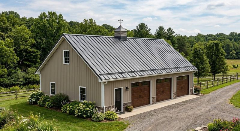 Pole Barn Roof Repair in Hawley, PA